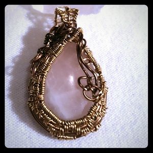 Healing Stones and Crystals, Hand Weaved By Me